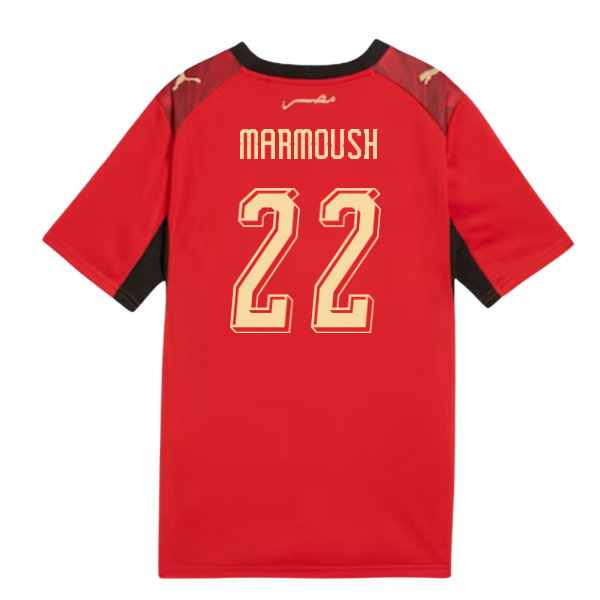 2026-2027 Egypt Home Shirt (Kids) (Marmoush 22)