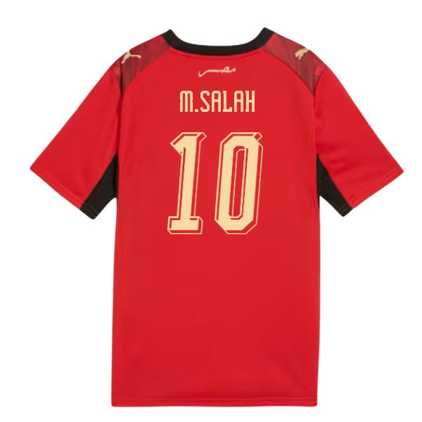 2026-2027 Egypt Home Shirt (Kids) (M.Salah 10)