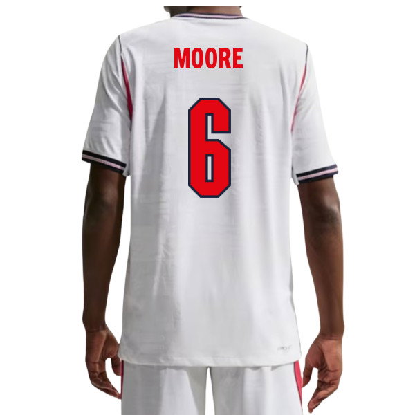 2026-2027 England Authentic Aero-Fit Home Shirt (Moore 6)