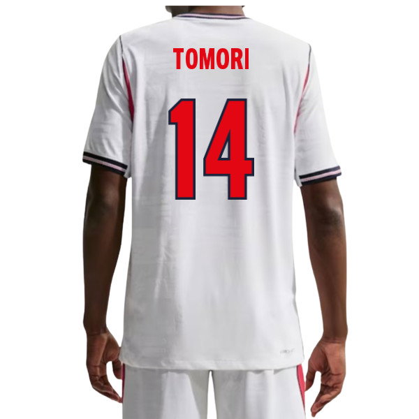 2026-2027 England Authentic Aero-Fit Home Shirt (Tomori 14)