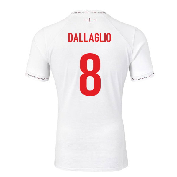 2026-2027 England Home Pro Rugby Shirt (Dallaglio 8)