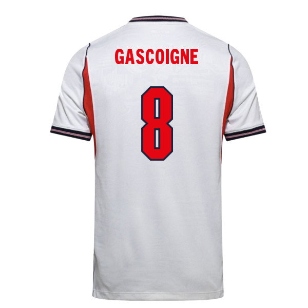 2026-2027 England Home Shirt (Gascoigne 8)