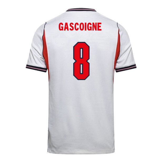 2026-2027 England Home Shirt (Gascoigne 8)