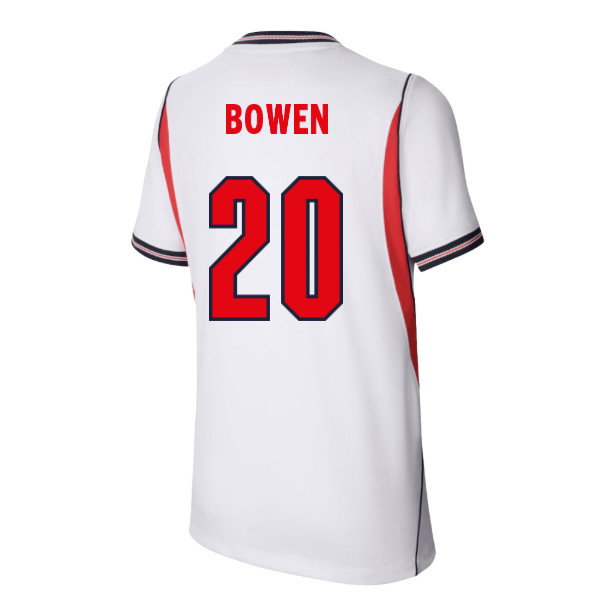 2026-2027 England Home Shirt (Kids) (Bowen 20)