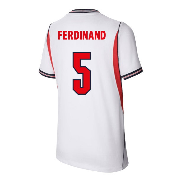 2026-2027 England Home Shirt (Kids) (Ferdinand 5)