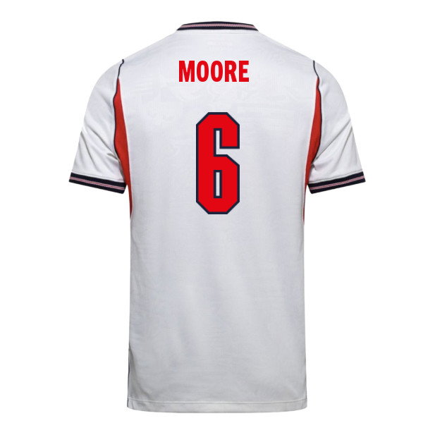 2026-2027 England Home Shirt (Moore 6)