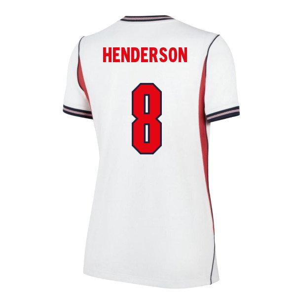 2026-2027 England Home Shirt (Womens) (Henderson 8)