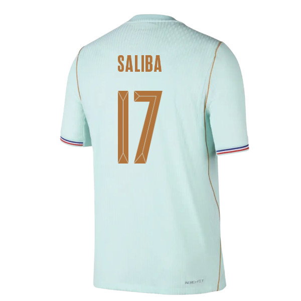 2026-2027 France Away Match Authentic Aero-Fit Shirt (Saliba 17)