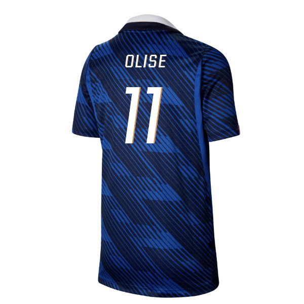 2026-2027 France Home Shirt (Kids) (Olise 11)
