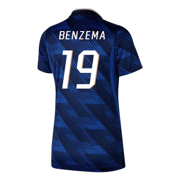 2026-2027 France Home Shirt (Womens) (Benzema 19)