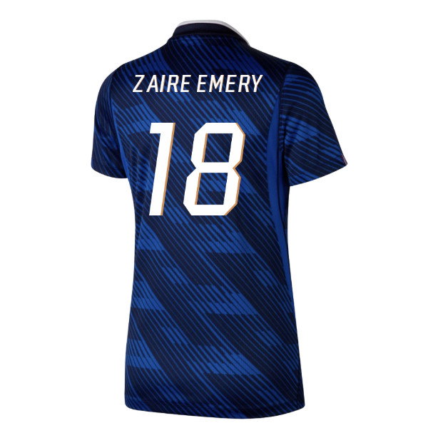 2026-2027 France Home Shirt (Womens) (Zaire Emery 18)