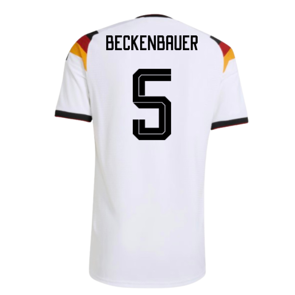 2026-2027 Germany Authentic Home Shirt (Beckenbauer 5)