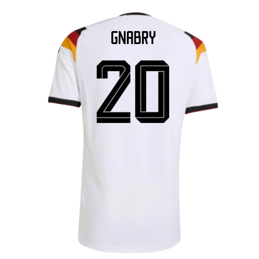 2026-2027 Germany Authentic Home Shirt (Gnabry 20)
