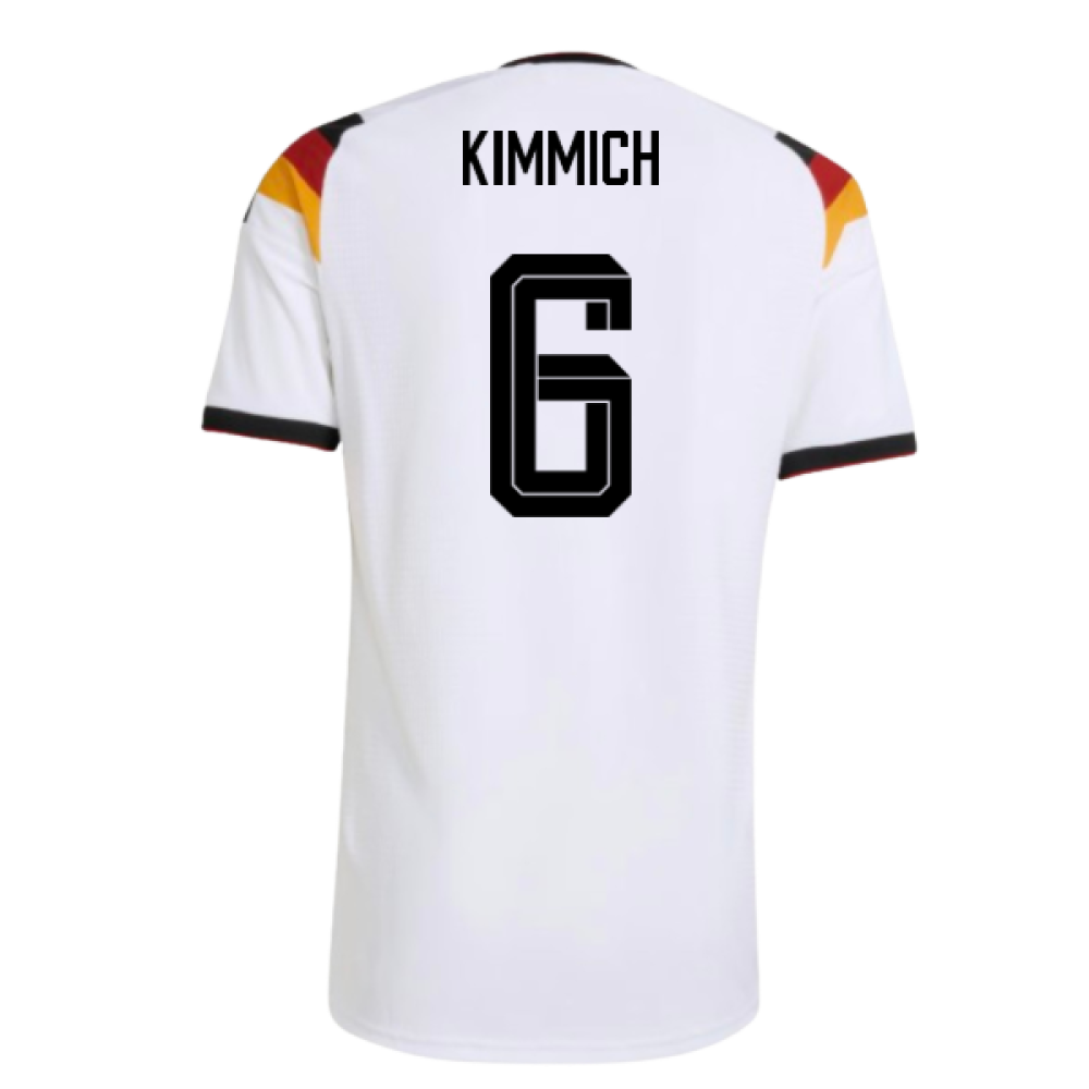 2026-2027 Germany Authentic Home Shirt (Kimmich 6)