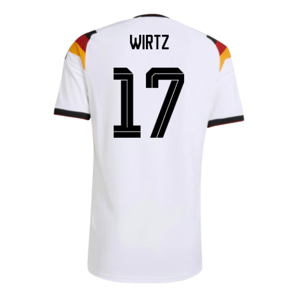2026-2027 Germany Authentic Home Shirt (Wirtz 17)