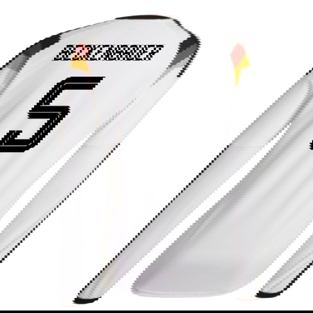 2026-2027 Germany Authentic Long Sleeve Home Shirt (Beckenbauer 5)