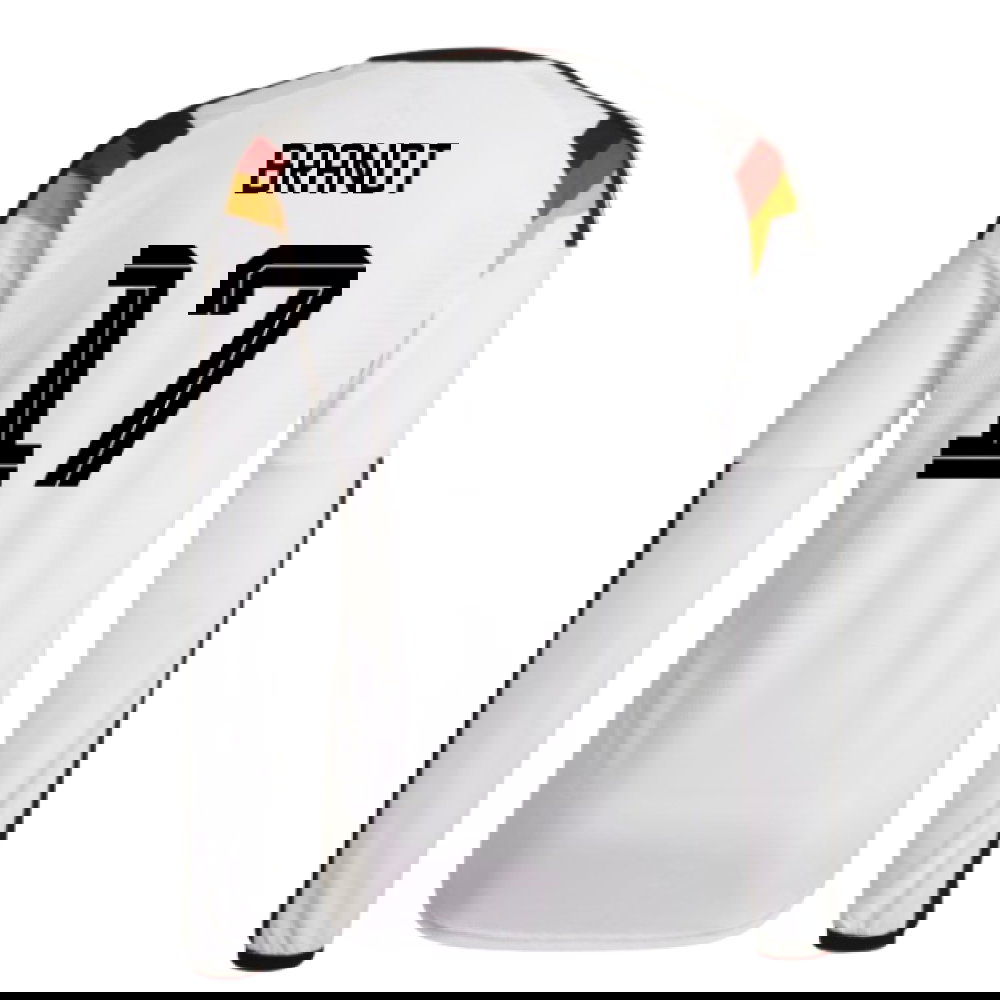 2026-2027 Germany Authentic Long Sleeve Home Shirt (Brandt 17)