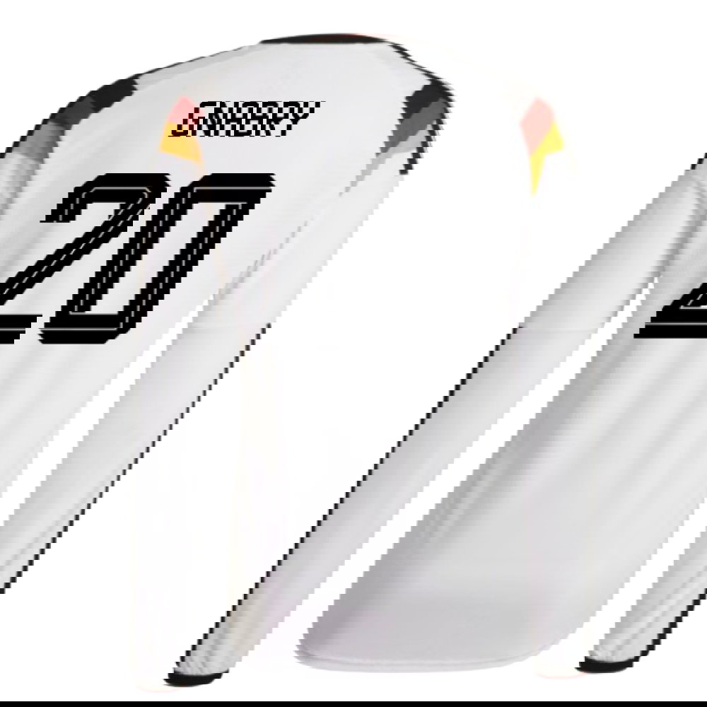 2026-2027 Germany Authentic Long Sleeve Home Shirt (Gnabry 20)