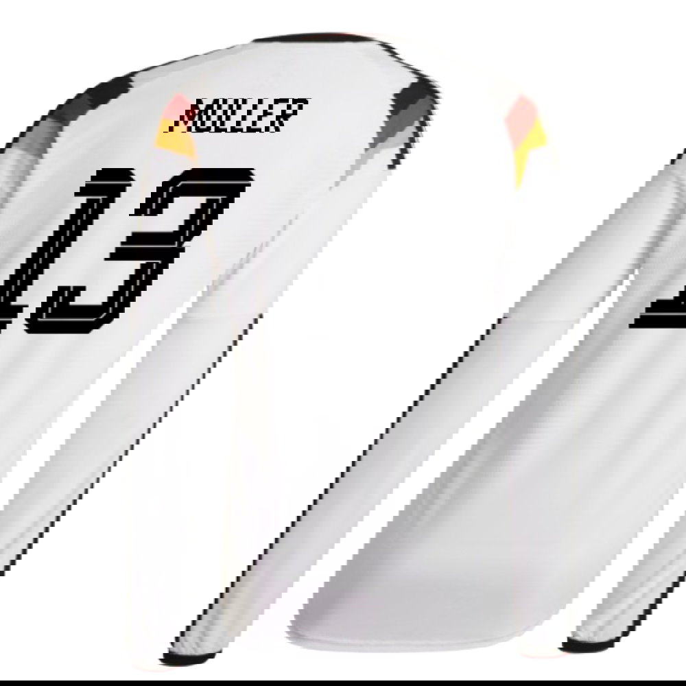 2026-2027 Germany Authentic Long Sleeve Home Shirt (Muller 13)