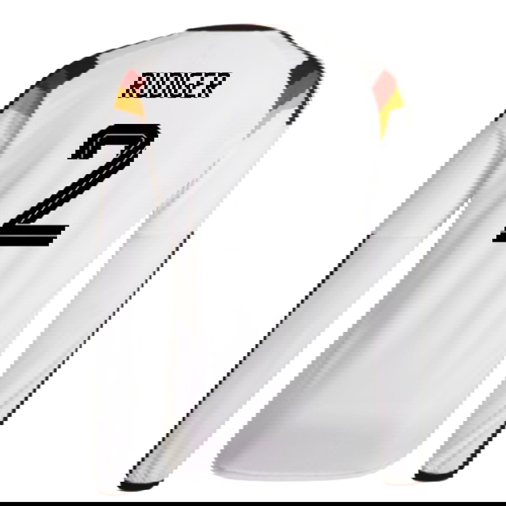 2026-2027 Germany Authentic Long Sleeve Home Shirt (Rudiger 2)