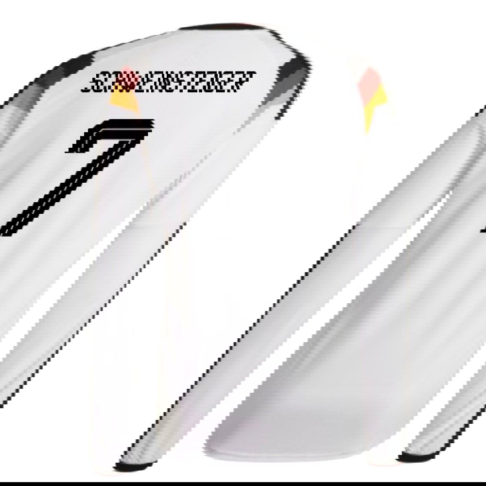 2026-2027 Germany Authentic Long Sleeve Home Shirt (Schweinsteiger 7)