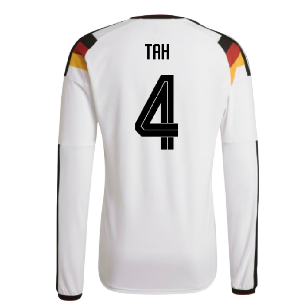 2026-2027 Germany Authentic Long Sleeve Home Shirt (Tah 4)