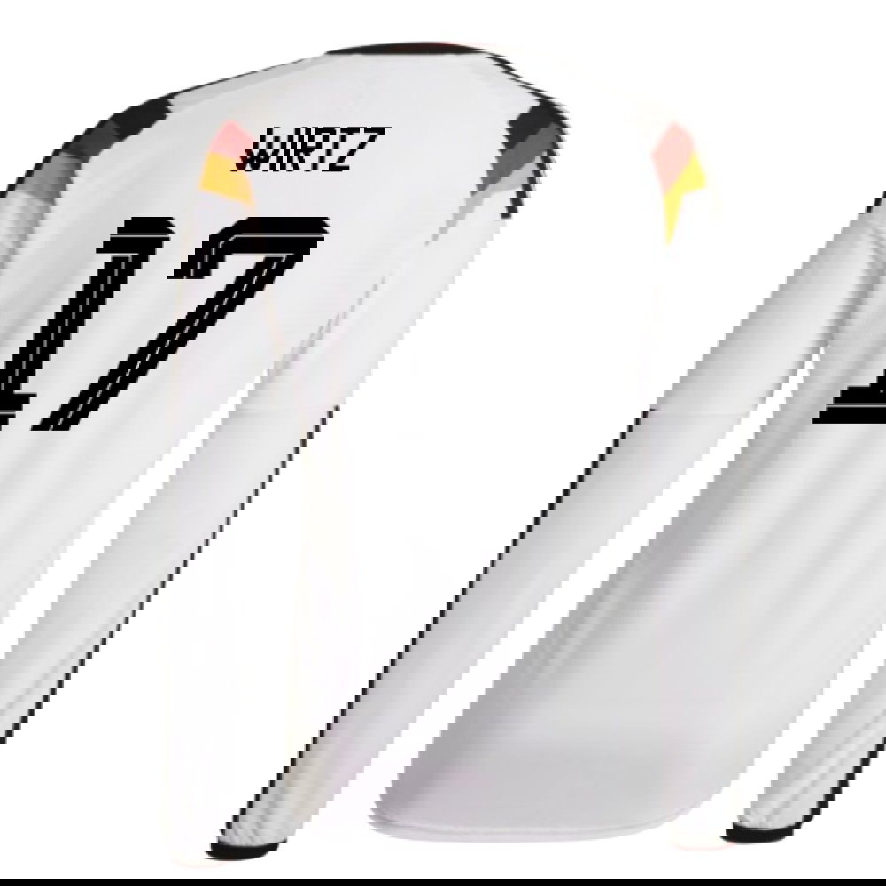 2026-2027 Germany Authentic Long Sleeve Home Shirt (Wirtz 17)