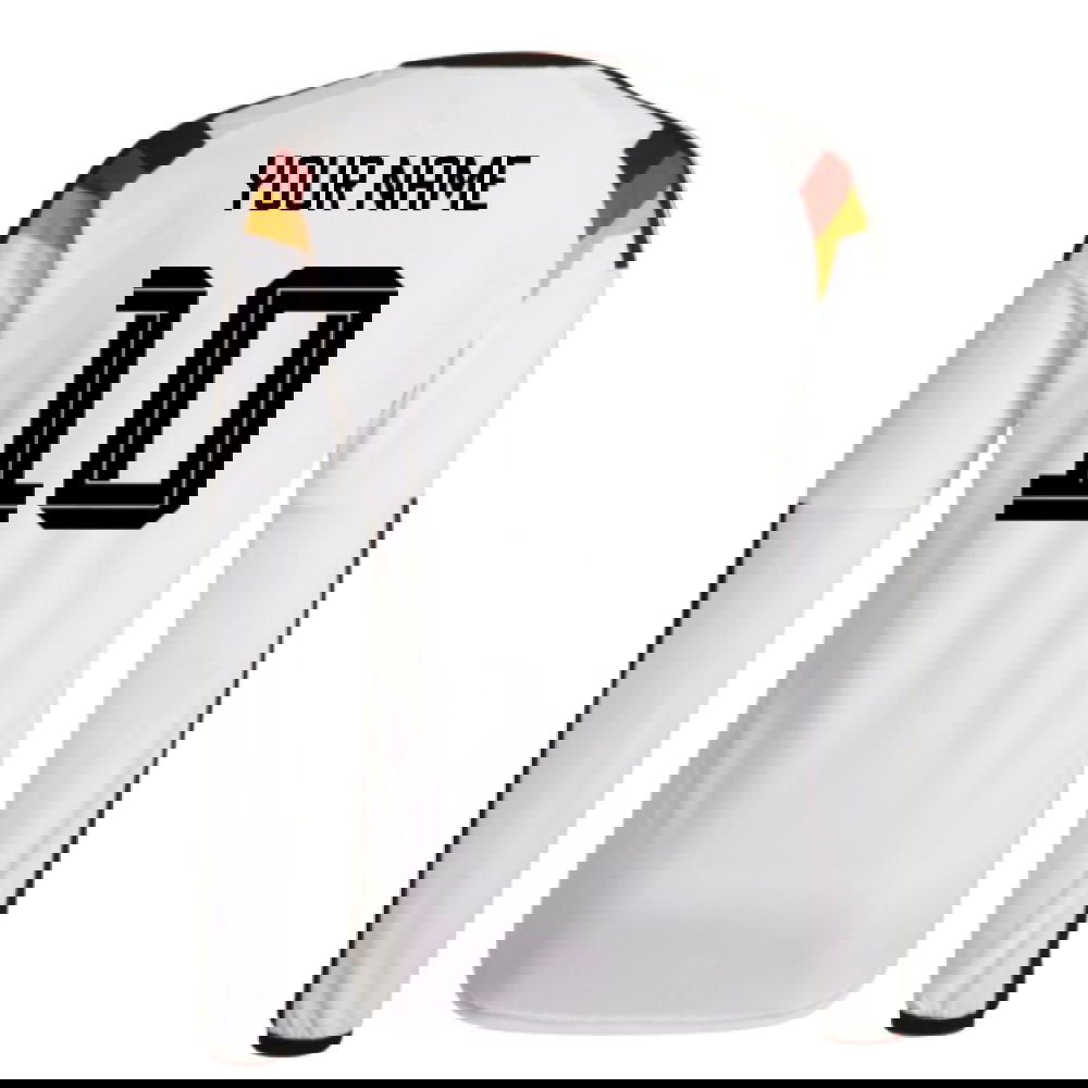 2026-2027 Germany Authentic Long Sleeve Home Shirt (Your Name)