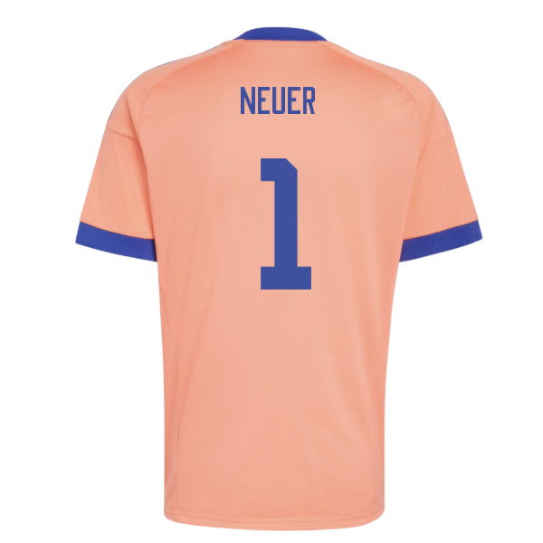 2026-2027 Germany Away Goalkeeper Shirt (Coral Fusion) (Neuer 1)