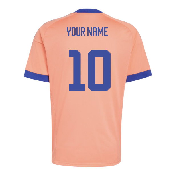 2026-2027 Germany Away Goalkeeper Shirt (Coral Fusion) (Your Name)