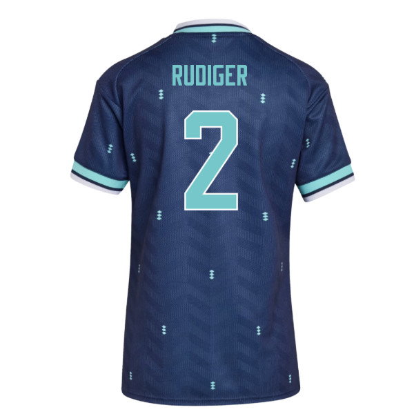 2026-2027 Germany Away Shirt (Womens) (Rudiger 2)