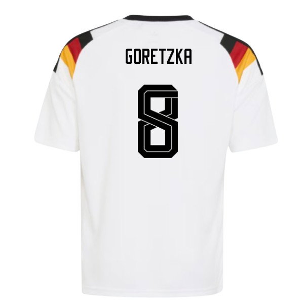 2026-2027 Germany Home Fan Jersey (Kids) (Goretzka 8)