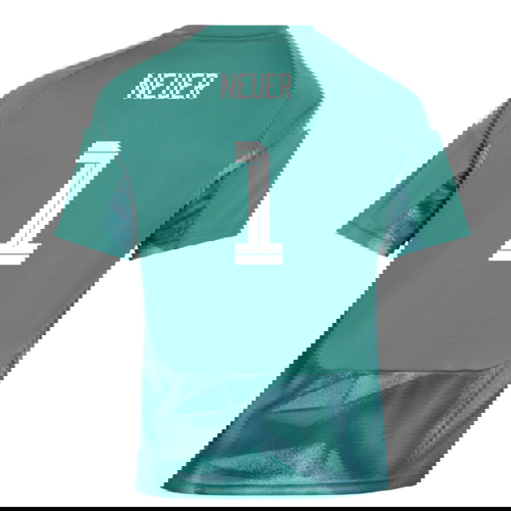 2026-2027 Germany Home Goalkeeper Shirt (Active Green) - Kids (Neuer 1)