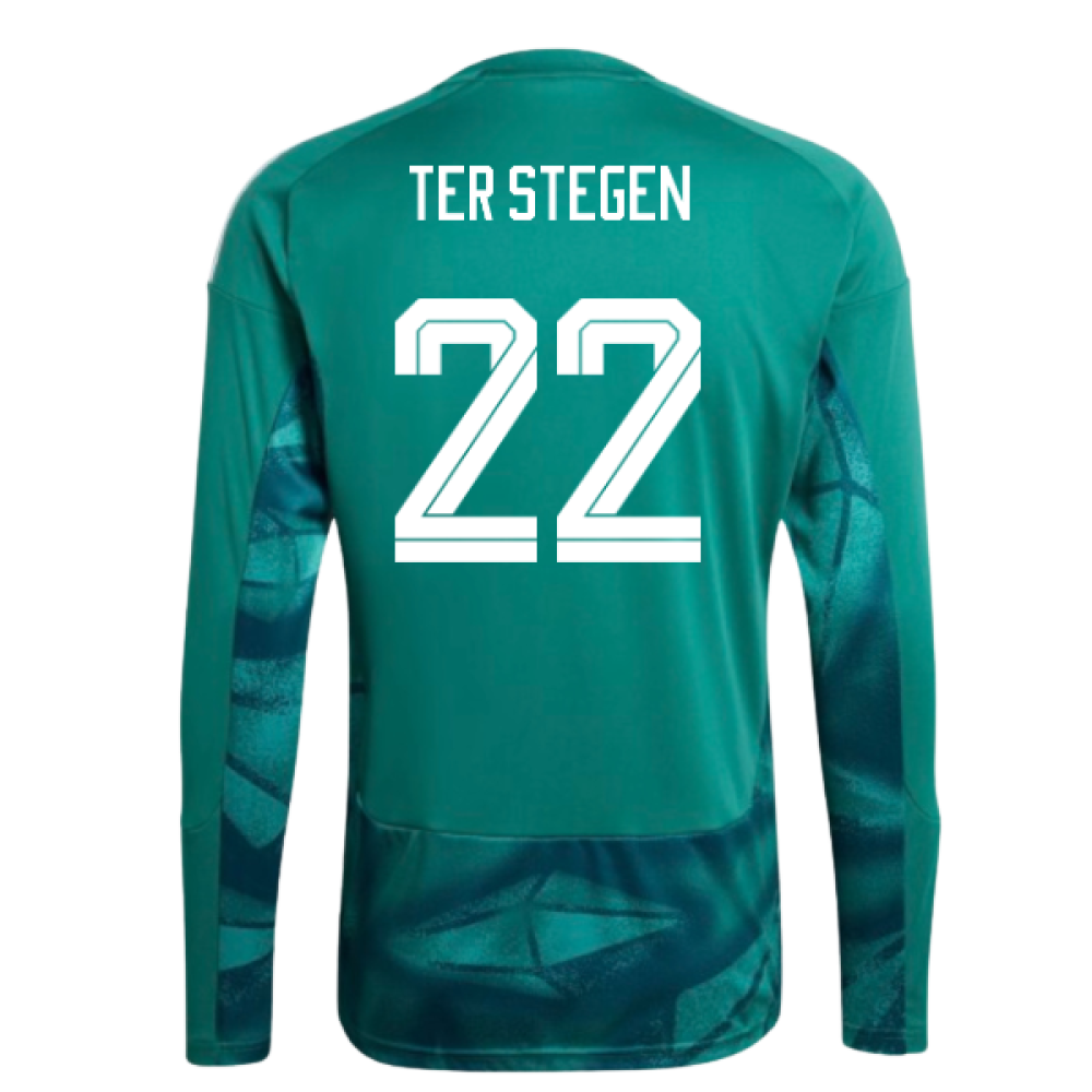 2026-2027 Germany Home Goalkeeper Shirt (Active Green) (Ter Stegen 22)