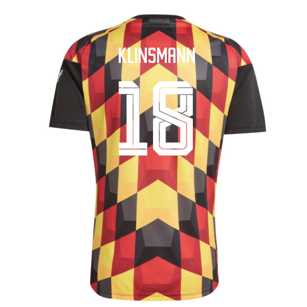 2026-2027 Germany Home Pre-Match Shirt (Black) - Kids (Klinsmann 18)