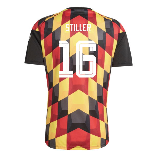 2026-2027 Germany Home Pre-Match Shirt (Black) - Kids (Stiller 16)