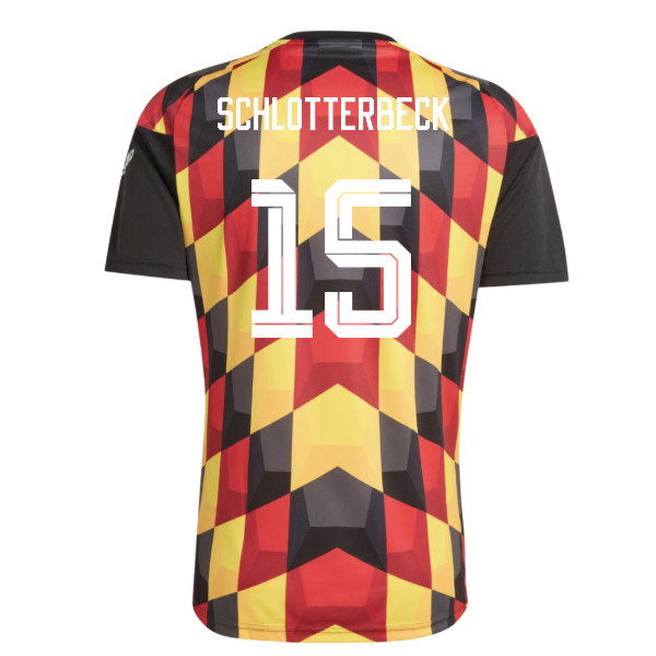 2026-2027 Germany Home Pre-Match Shirt (Black) (Schlotterbeck 15)