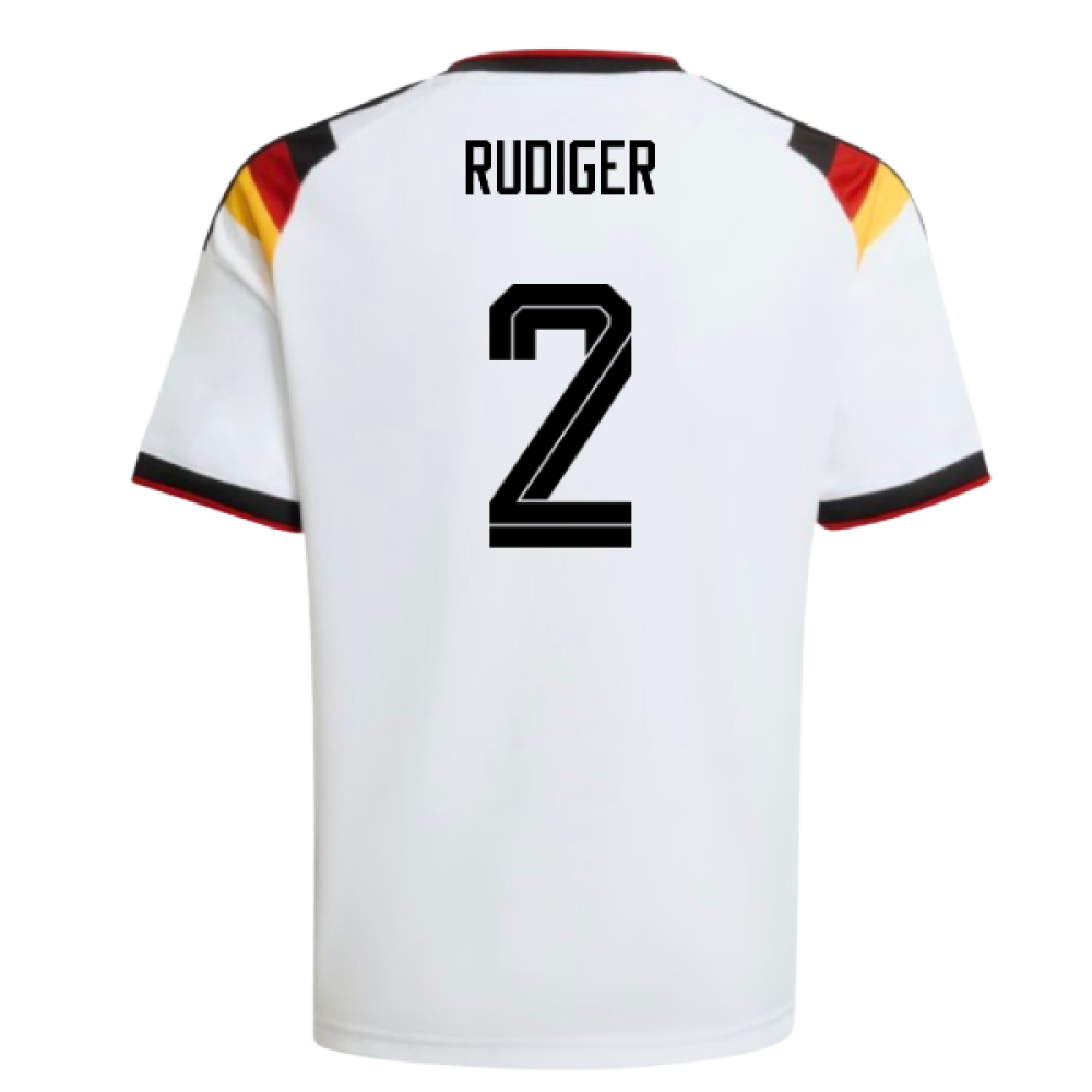 2026-2027 Germany Home Shirt (Kids) (Rudiger 2)