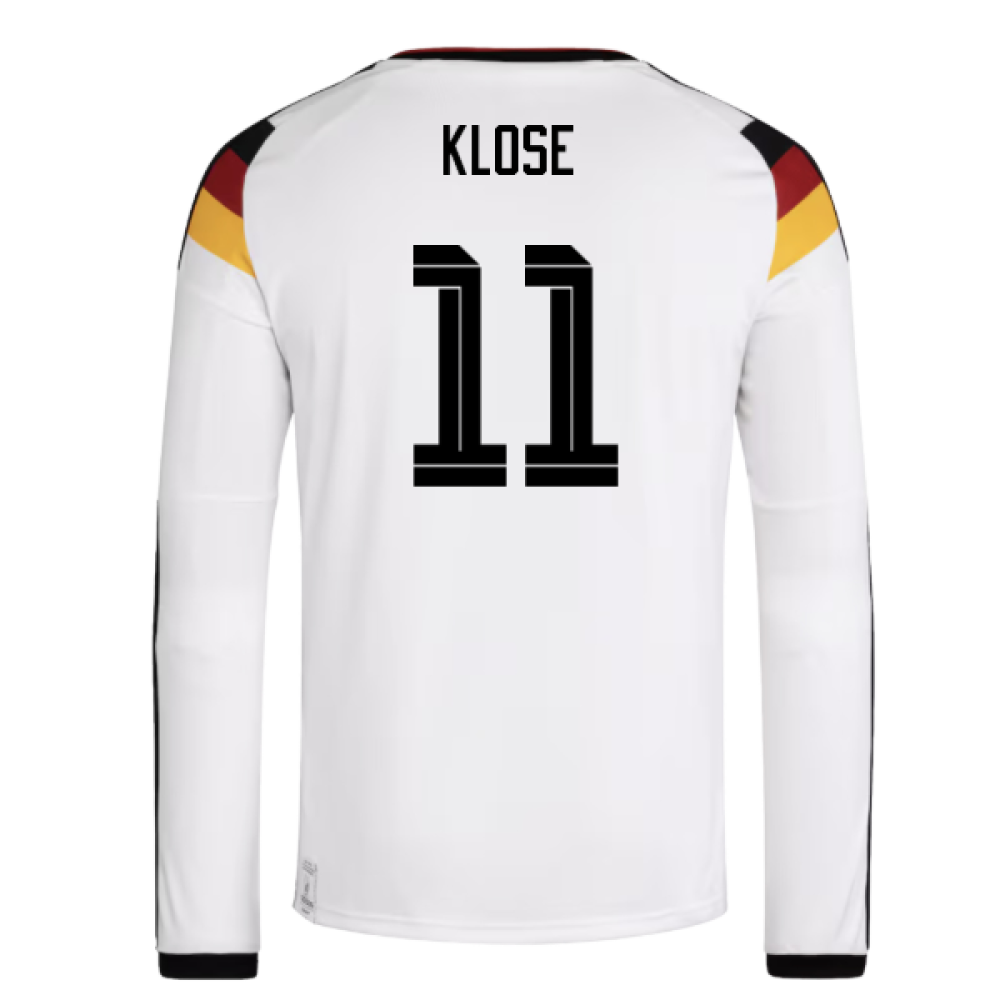 2026-2027 Germany Long Sleeve Home Shirt (Klose 11)