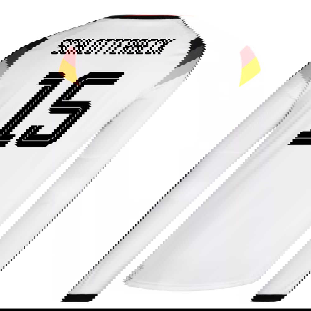 2026-2027 Germany Long Sleeve Home Shirt (Schlotterbeck 15)