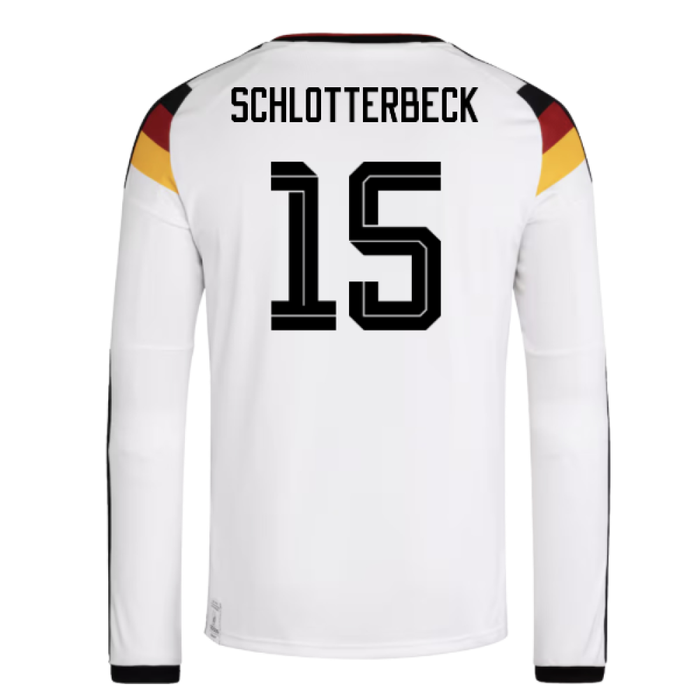 2026-2027 Germany Long Sleeve Home Shirt (Schlotterbeck 15)