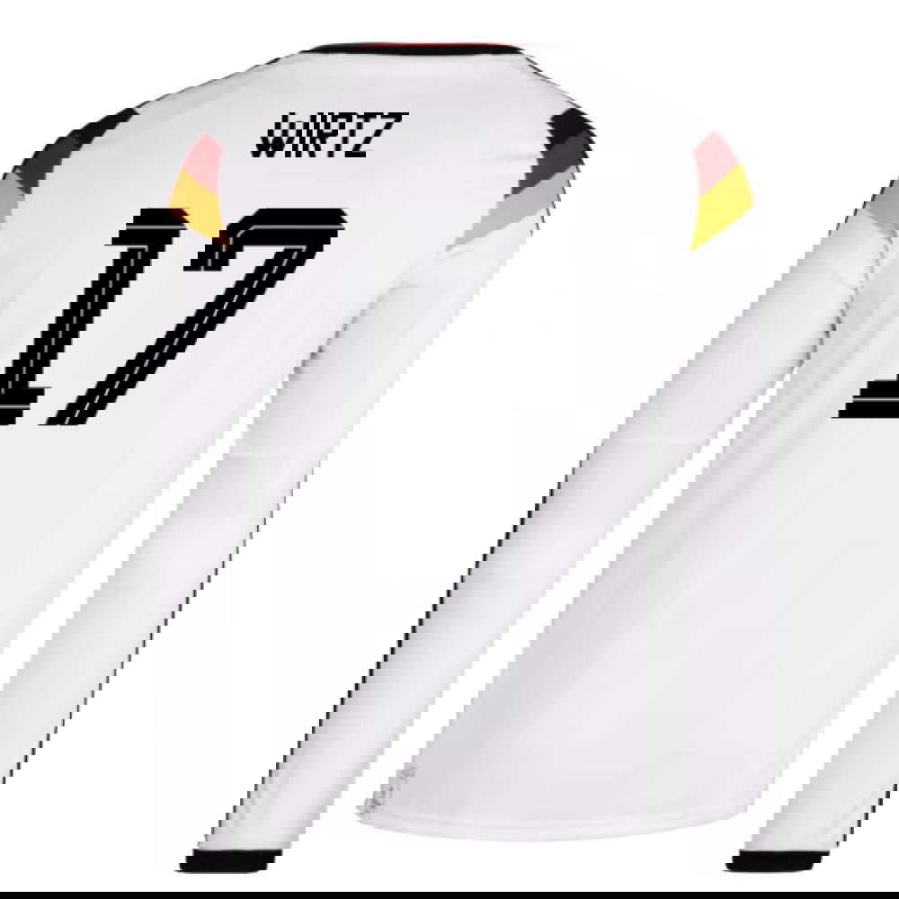 2026-2027 Germany Long Sleeve Home Shirt (Wirtz 17)