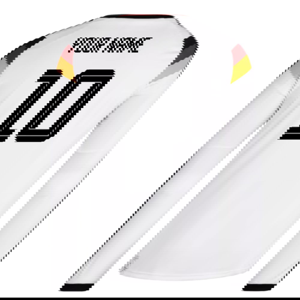 2026-2027 Germany Long Sleeve Home Shirt (Your Name)