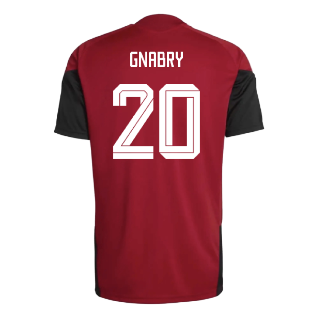 2026-2027 Germany Training Jersey (Red) (Gnabry 20)