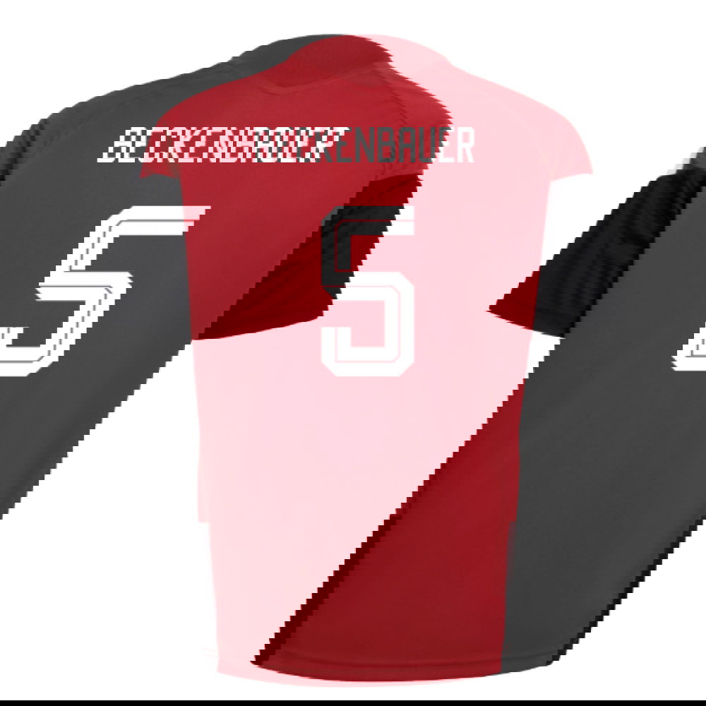 2026-2027 Germany Training Jersey (Red) - Kids (Beckenbauer 5)