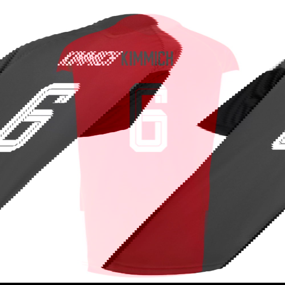 2026-2027 Germany Training Jersey (Red) - Kids (Kimmich 6)