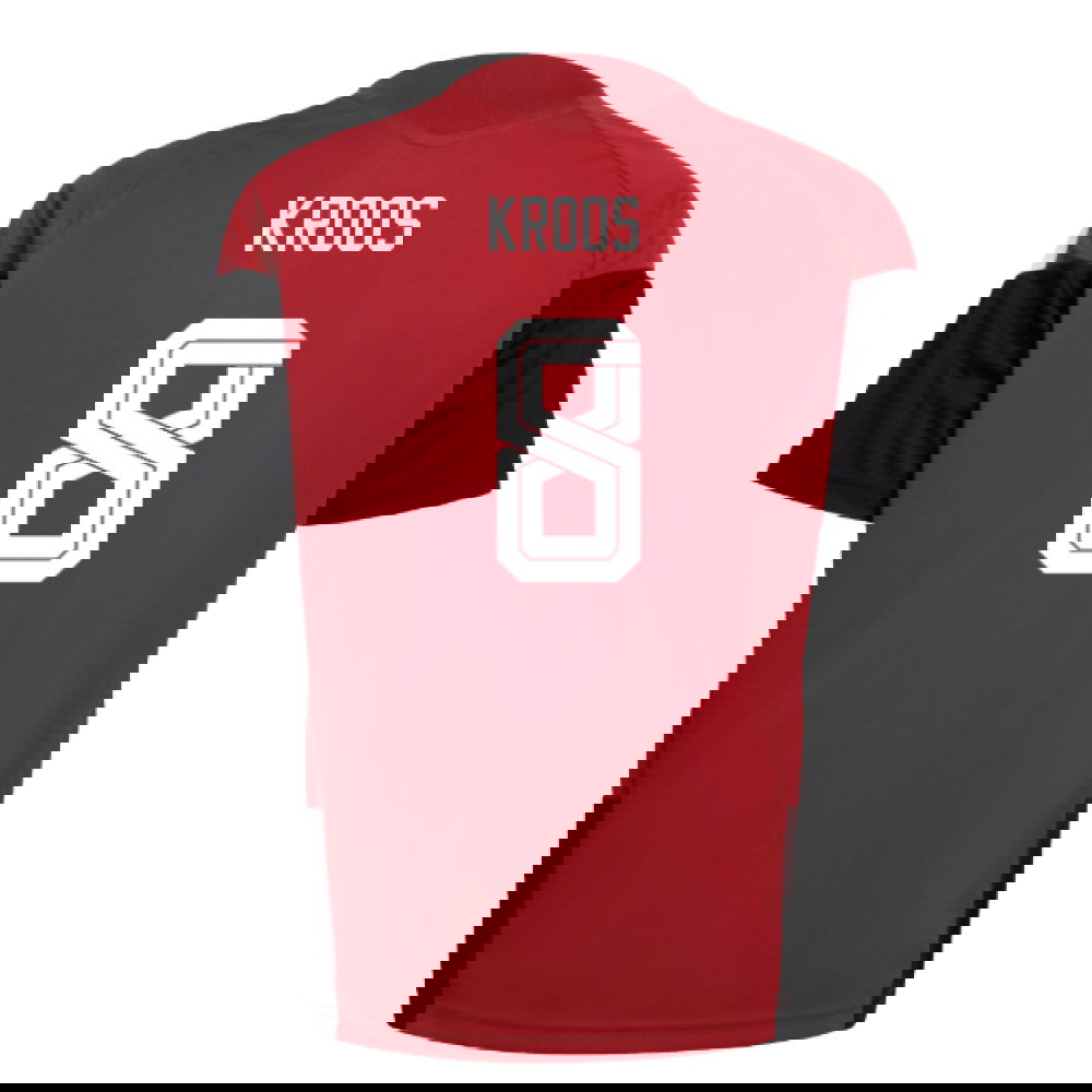 2026-2027 Germany Training Jersey (Red) - Kids (Kroos 8)