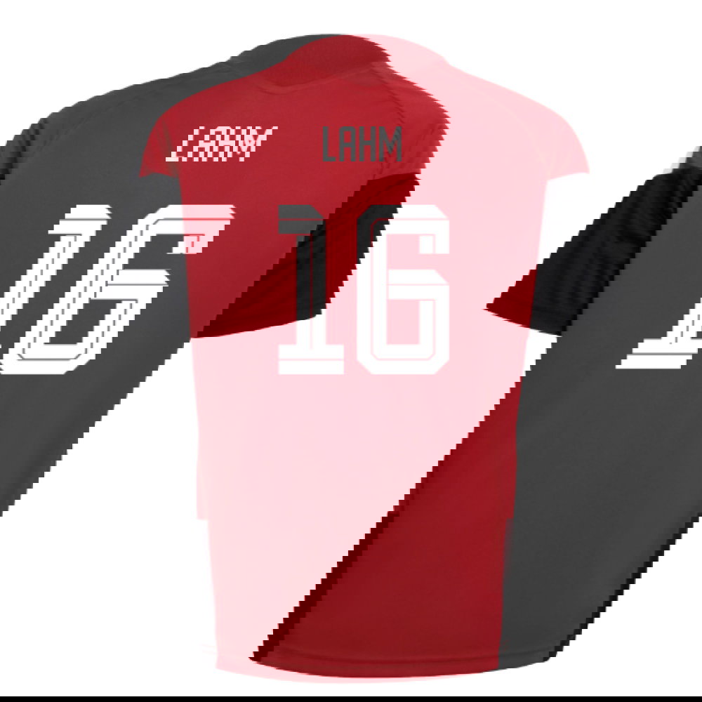 2026-2027 Germany Training Jersey (Red) - Kids (Lahm 16)