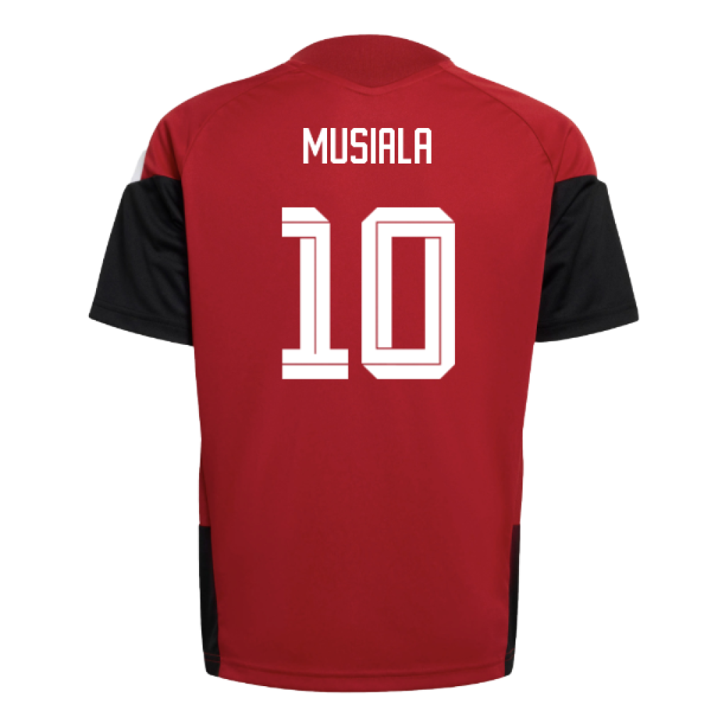 2026-2027 Germany Training Jersey (Red) - Kids (Musiala 10)