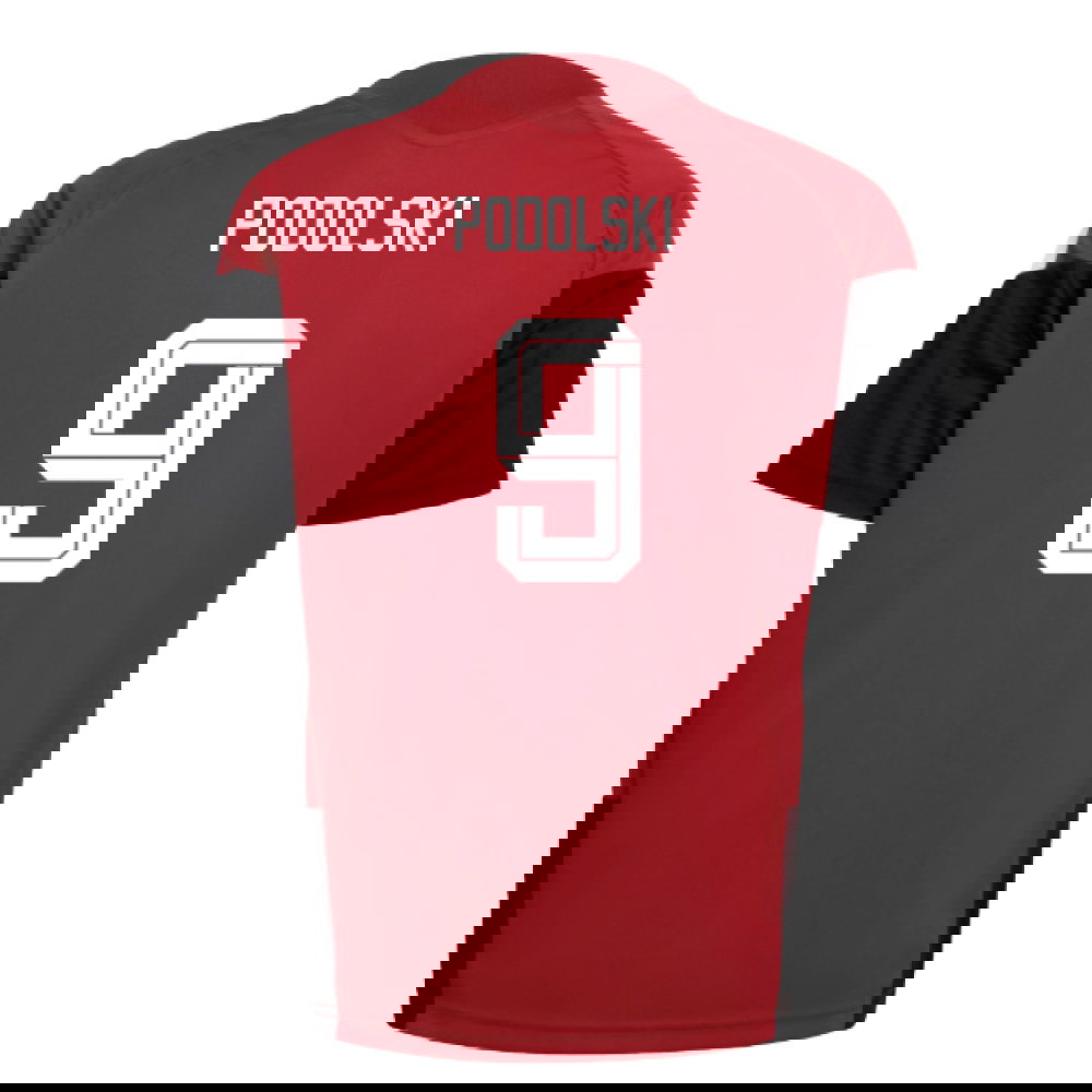 2026-2027 Germany Training Jersey (Red) - Kids (Podolski 9)